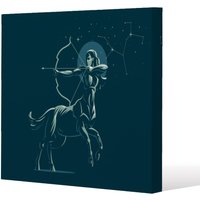 Benjamin Tate Design Zodiac sagittarius (canvas) / 114 x 114 x 4cm in Natural | Size: 114 x 114 x 4 cm