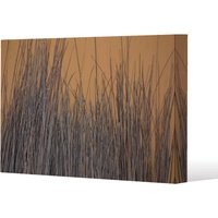 Benjamin Tate Design broom stick on the wall (Canvas Print) / 77 x 51 x 4cm in Natural | Size: 77 x 51 x 4 cm