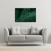Benjamin Tate Design Plants background. Biophilia trend (Canvas Print) / 61 x 91 x 4cm in Natural | Size: 61 x 91 x 4 cm