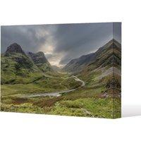 Benjamin Tate Design Highlands (Canvas Print) / 31 x 41 x 4cm in Natural | Size: 31 x 41 x 4 cm