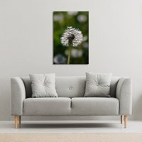 Benjamin Tate Design fluffy flower (Canvas Print) / 127 x 101 x 4cm in Natural | Size: 127 x 101 x 4 cm