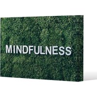 Benjamin Tate Design Wellness Mindfulness (Canvas Print) / 61 x 91 x 4cm in Natural | Size: 61 x 91 x 4 cm