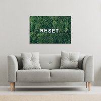 Benjamin Tate Design Wellness Reset (Canvas Print) / 101 x 77 x 4cm in Natural | Size: 101 x 77 x 4 cm