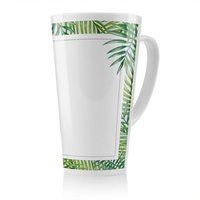Benjamin Tate Design Botanical Border Latte Mug in Natural | Size: 100 cm