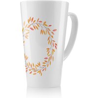 Benjamin Tate Design Autumn Reath Latte Mug in Natural | Size: 100 cm