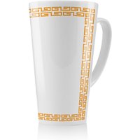 Benjamin Tate Design Golden Egyptian Border Latte Mug in Natural | Size: 100 cm