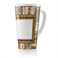 Benjamin Tate Design Rustic Egyptian Frame Latte Mug in Natural | Size: 100 cm