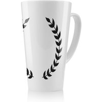 Benjamin Tate Design Olive Branches Latte Mug in Natural | Size: 100 cm