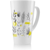 Benjamin Tate Design Selection Of Leaves Latte Mug in Natural | Size: 100 cm