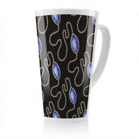 Benjamin Tate Design Diamond Necklaces Latte Mug in Natural | Size: 100 cm
