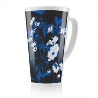 Benjamin Tate Design Field Of Flowers Latte Mug in Natural | Size: 100 cm