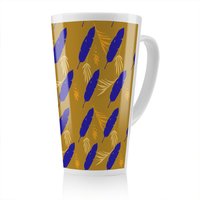 Benjamin Tate Design Trendy Tropical Latte Mug in Natural | Size: 100 cm