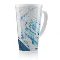 Benjamin Tate Design Chimney Tops Latte Mug in Natural | Size: 100 cm