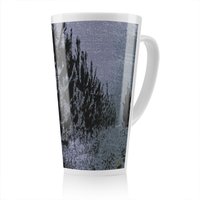 Benjamin Tate Design Star Tree Line Latte Mug in Natural | Size: 100 cm