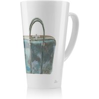 Benjamin Tate Design Green Handbag Latte Mug in Natural | Size: 100 cm