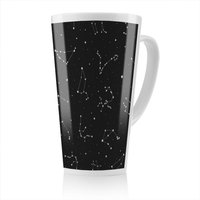 Benjamin Tate Design Zodiacal Constellations Latte Mug in Natural | Size: 100 cm