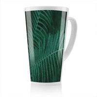 Benjamin Tate Design Plants background. Biophilia trend Designer Latte Mug in Natural | Size: 100 cm