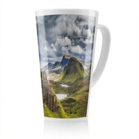 Benjamin Tate Design Highland, Scotland Designer Latte Mug in Natural | Size: 100 cm