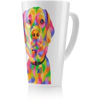 Benjamin Tate Design Amazing Illustration Pop Art Designer Latte Mug in Natural | Size: 100 cm