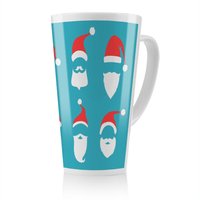 Benjamin Tate Design Santa Hats Dining Latte Mug in Natural | Size: 100 cm