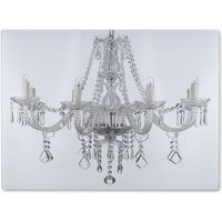 Benjamin Tate Design Chandelier Glass Chopping Board in Natural