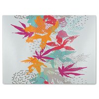 Benjamin Tate Design Japanese Maple Glass Chopping Board in Natural