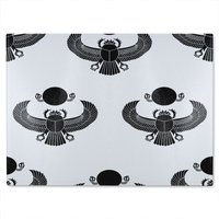 Benjamin Tate Design Scarab Silhouette Glass Chopping Board in Natural