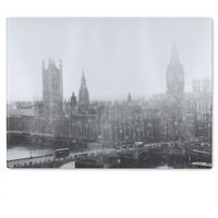 Benjamin Tate Design Calming Ben Glass Chopping Board in Natural