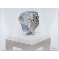 Benjamin Tate Design Crystal Watch Glass Chopping Board in Natural