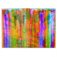 Benjamin Tate Design Carousel Glass Chopping Board in Natural