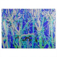 Benjamin Tate Design Thames La Paris Glass Chopping Board in Natural