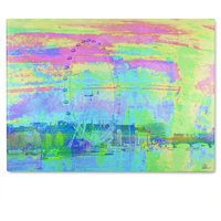 Benjamin Tate Design Fuzzy London Glass Chopping Board in Natural