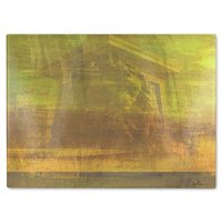 Benjamin Tate Design Trafalgarion Glass Chopping Board in Natural
