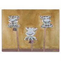 Benjamin Tate Design Wathches For The Stars Glass Chopping Board in Natural