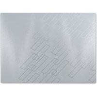 Benjamin Tate Design Line Geometric Glass Chopping Board in Natural