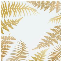 Benjamin Tate Design Gold Fern Splash Back in Natural