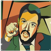 Benjamin Tate Design Cubism art style, politician Designer Splash Back in Natural