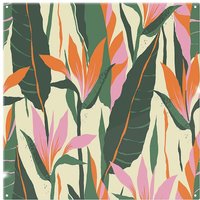 Benjamin Tate Design Jungle Plants Designer Splash Back in Natural