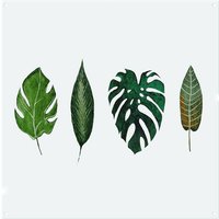 Benjamin Tate Design leaves selections Designer Splash Back in Natural