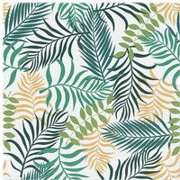 Benjamin Tate Design Tropical palm leaves Designer Splash Back in Natural