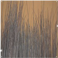 Benjamin Tate Design Broom stick on the wall Designer Splash Back in Natural