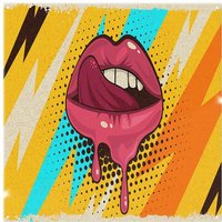 Benjamin Tate Design pop art retro vintage colorful background Designer Splash Back in Natural