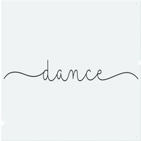 Benjamin Tate Design Text Dance Designer Splash Back in Natural