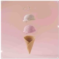 Benjamin Tate Design Ice Cream Splash Back in Natural