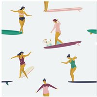 Benjamin Tate Design Female Surfers Splash Back in Natural