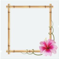 Benjamin Tate Design Bamboo Border Splash Back in Natural