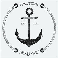 Benjamin Tate Design Nautical Anchor Splash Back in Natural