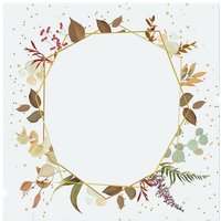 Benjamin Tate Design Autumn Flowers Splash Back in Natural