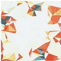 Benjamin Tate Design Autumn Geometric Splash Back in Natural