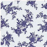 Benjamin Tate Design Roses Print On Polka Dots Splash Back in Natural